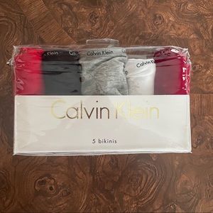 Calvin Klein Signature Cotton Bikini 5-Pack